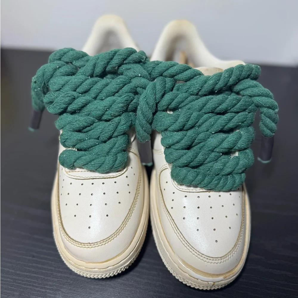 Nike Air Force 1 Custom Coffee Dyed W Sz 8.5, Y7 - Picture 8 of 8